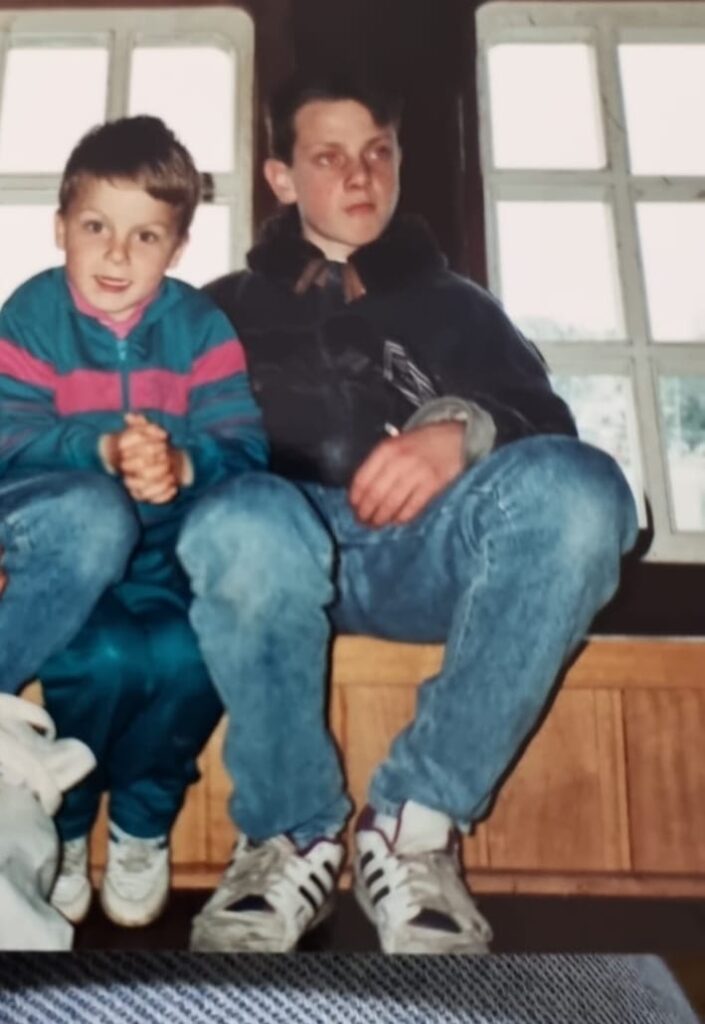 Jeugdfoto van Mart & Ant